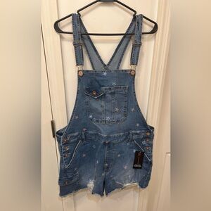 Denim overalls